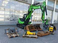 Hydraulic Excavators Kubota KX080-4a2 / nur 906h / Tiltrotator OQ45-5 / 2021