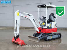 Minibagry Takeuchi TB217 R EXTANDABLE UNDERCARRIAGE - EX DEMO