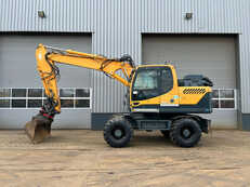 Escavadora de rodas Hyundai Robex 140W-9A | Rototilt R4