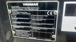 Escavadora de rodas Yanmar B110W