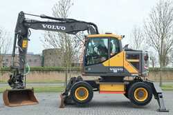 Excavadoras de ruedas Volvo EWR 150 E | TILTROTATOR | BUCKET | OUTRIGGERS | TR