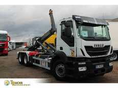 Lastkraftwagen Iveco Stralis 460 + 20T HOOK + 6X2 + EURO 6 + 12 PC IN STOCK