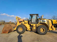 Pale Gommate Caterpillar 950K (new tyres + round steer)