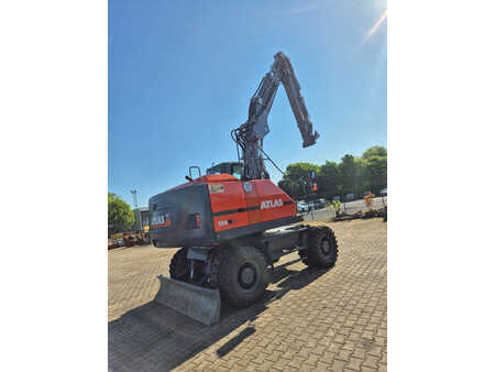 Escavatori gommati 2022 Atlas 150W (schweres Kontergewicht 160W) (6)