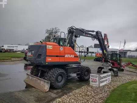 Escavatori gommati 2022 Atlas 150W mit schwerem Kontergewicht! (3)