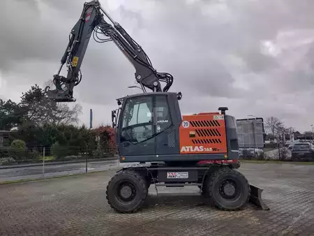 Pyöräkaivinkoneet  2023 Atlas 165WSR Kurzheck 1.690mm Heckschwenkradius (1)