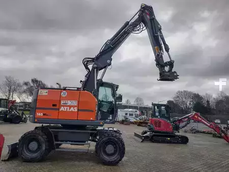 Pyöräkaivinkoneet  2023 Atlas 165WSR Kurzheck 1.690mm Heckschwenkradius (3)