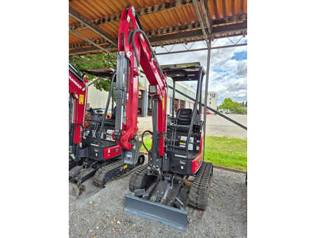 Mini kotrógép 2022 Yanmar Vio17-1 Canopy Schutzdach Kurzheck (1)