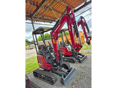 Mini kotrógép 2022 Yanmar Vio17-1 Canopy Schutzdach Kurzheck (2)