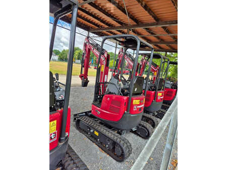 Mini kotrógép 2022 Yanmar Vio17-1 Canopy Schutzdach Kurzheck (4)