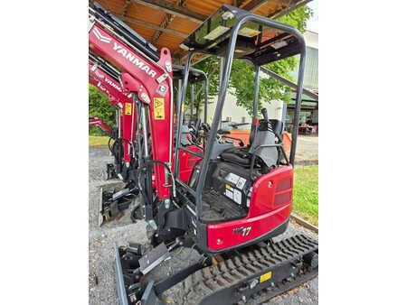 Mini kotrógép 2022 Yanmar Vio17-1 Canopy Schutzdach Kurzheck (6)