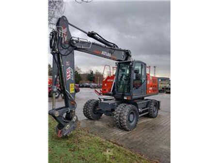 Escavatori gommati 2019 Atlas 190W mit OilQuick OQ70/55 (1)