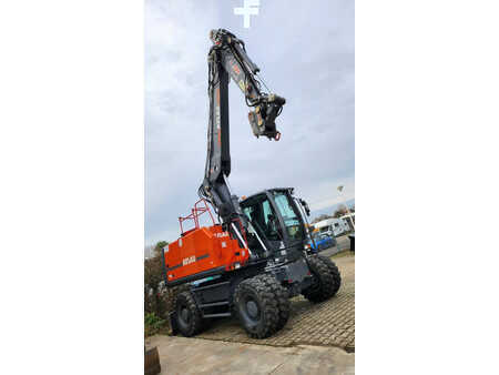Escavatori gommati 2019 Atlas 190W mit OilQuick OQ70/55 (2)