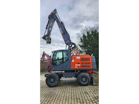 Escavatori gommati 2019 Atlas 190W mit OilQuick OQ70/55 (3)