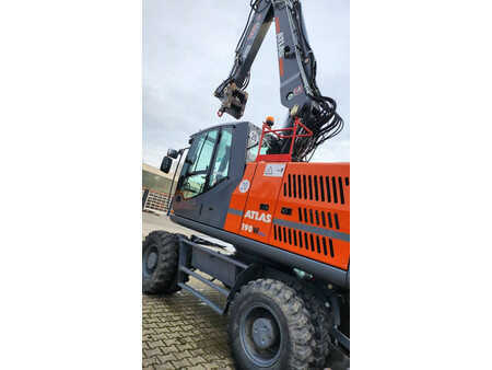 Escavatori gommati 2019 Atlas 190W mit OilQuick OQ70/55 (4)