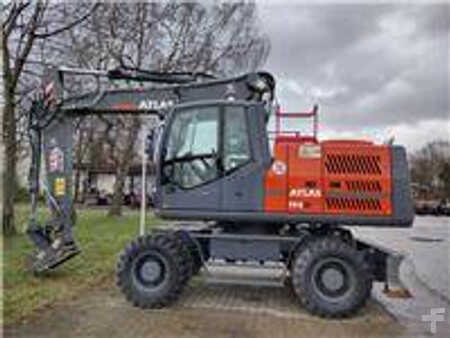Escavatori gommati 2019 Atlas 190W mit OilQuick OQ70/55 (5)