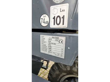 Escavatori gommati 2019 Atlas 190W mit OilQuick OQ70/55 (7)