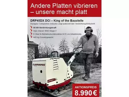 Egyéb 2025 Dynapac DRP45DX mit DCI (465kg / 650mm / 60kN) (1)
