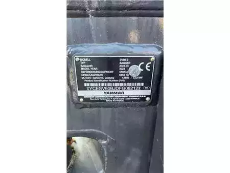 Minibagry 2023 Yanmar SV60-B Advance mit Tilt HS03 (2 x 90 Grad) (7)
