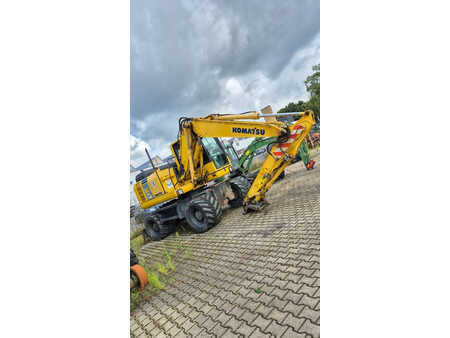 Excavadoras de ruedas 2012 Komatsu PW148-8 (1)