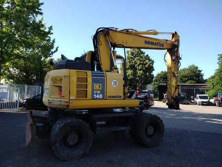 Excavadoras de ruedas 2012 Komatsu PW148-8 (6)