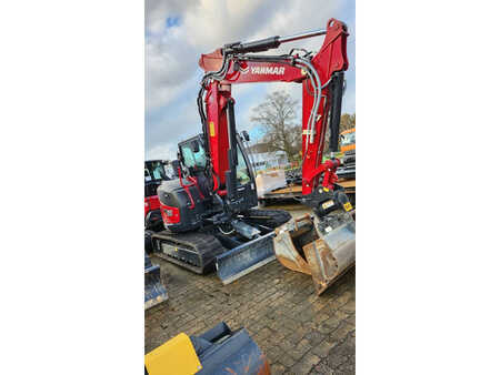 Minibagry 2023 Yanmar Vio80-2PB Verstellausleger Powertilt HS08 (1)