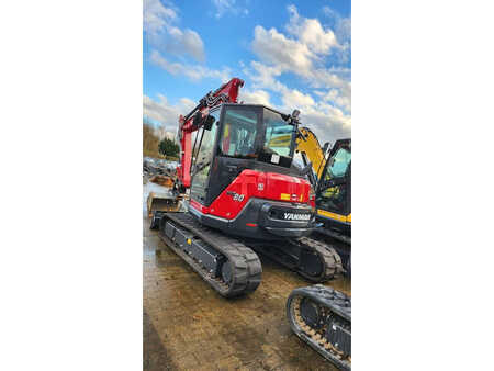 Minibagry 2023 Yanmar Vio80-2PB Verstellausleger Powertilt HS08 (4)