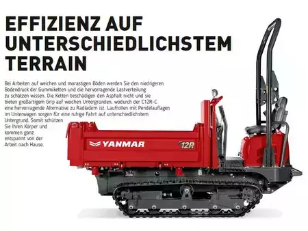 Bandgrävare Dumprar 0 Yanmar Carrier C12R-C 3-Seiten-Kipper (3)