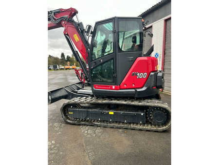 Minibagger 2023 Yanmar SV100-2A 2PB Verstellausleger Powertilt HS08 (3)