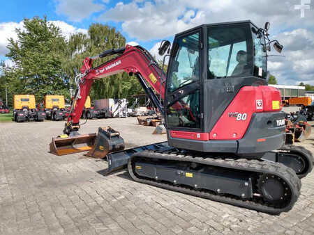 Minibagger 2022 Yanmar Vio80-1A Nullheck Mono mit HS08 (4)