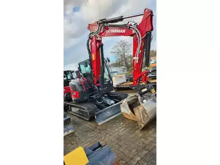 Minigrävare 2023 Yanmar Vio80-2PB Verstellausleger Powertilt HS08 (1)