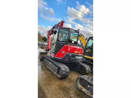 Minigrävare 2023 Yanmar Vio80-2PB Verstellausleger Powertilt HS08 (4)
