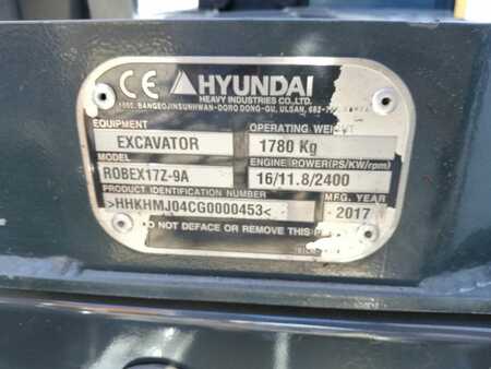 Hyundai ROBEX 17Z-9A