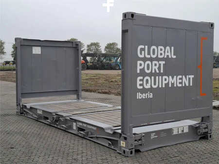 Sonstige 2013 CIMC Flatrack 122CSLI20A (1)