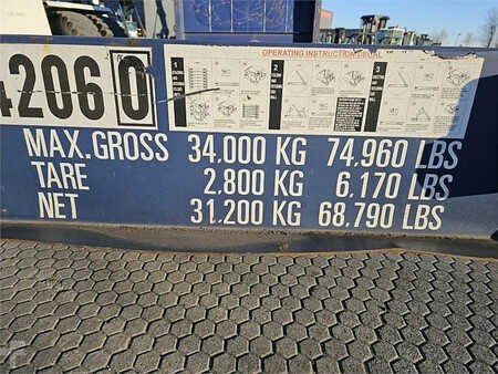 Sonstige 2013 CIMC Flatrack 20FT 122CSLI20A (7)