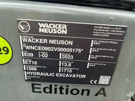 Mini excavators 2023 Wacker ET 16 (2)