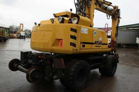 Ratapyörillä varustetut kaivukonee 2015 Atlas 1604 K ZW Zweiwegebagger Gleisbagger Nr.: 357 (4)