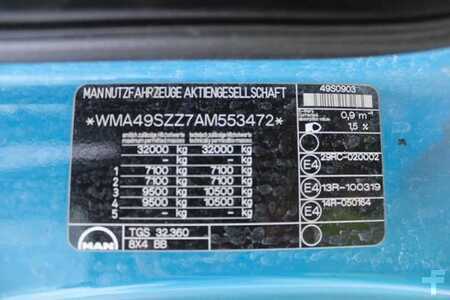 Camiónes hormigoneras 0 MAN TGS 32.360 8x4 BB STETTER 9 m³ AP Achse Nr.: 472 (3)