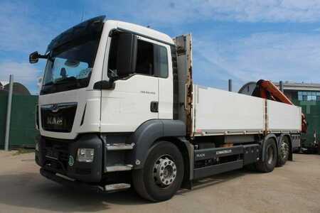 Lastebil 2018 MAN 26.420 6x2 KRAN PALFINGER PK18502 FUNK Nr: 099 (1)