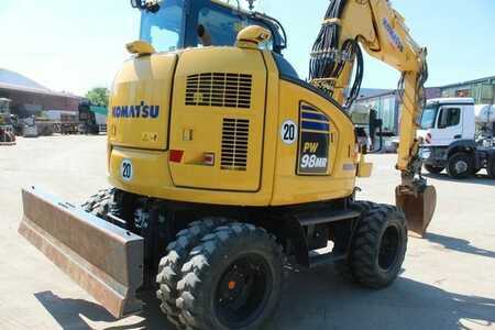 Mobilbagger 2022 Komatsu PW98MR-11E0 - Compact - Nr.: 135 (5)