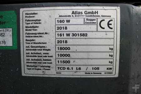 Hjulgraver 2018 Atlas 160 W - SW OilQuick - Nr.: 582 (2)