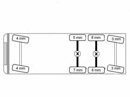 Camión 0 Volvo FMX 460 8x4 BL - SILOAUFSTELLER - Nr.: 549 (2)