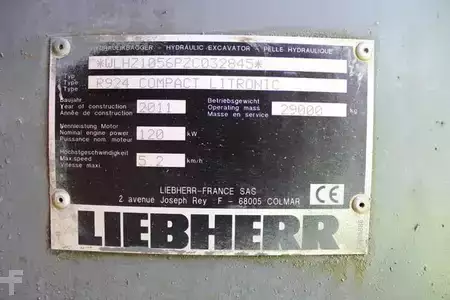 Kettenbagger 2011 Liebherr R924 (2)