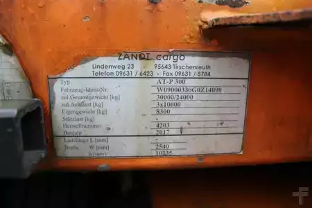 Remorques industrielles 0 Zandt AT-P 300 - Nr.: 099 (3)