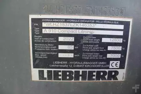 Excavadoras de ruedas 2022 Liebherr A 910 Compact - SWA33 Nr.: 353 (2)