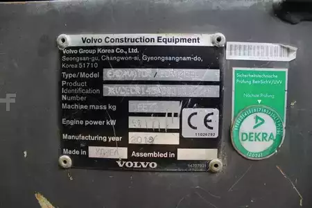 Bæltegraver 2018 Volvo ECR145EL (2)