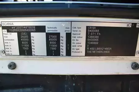 Lastbil 0 Scania R 450 - Nr.: 065 (3)