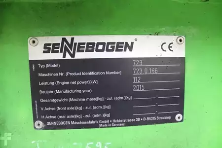 Hjulgraver 2015 Sennebogen 723 - Umschlagbagger - Nr.: 166 (2)