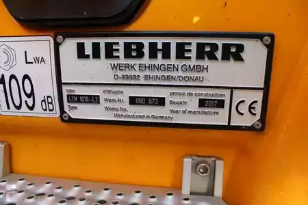 Mobile Cranes 2017 Liebherr LTM 1070  KRAN Nr: 173 (12)