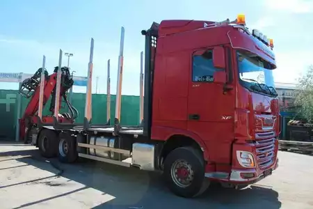 Náklaďák 0 DAF XF 530 6x4 HOLZ KRAN PALFINGER EPSILON Nr: 377 (4)